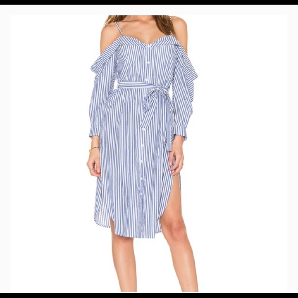 Bardot Paloma off the shoulder dress